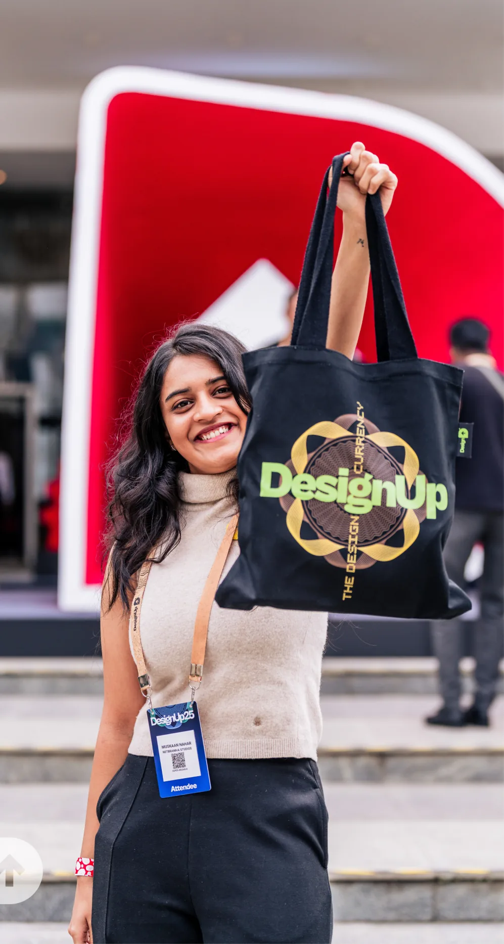 DesignUp 2025 attendee